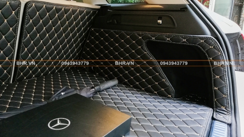 Thảm lót cốp ô tô Mercedes GLC giá tại xưởng, rẻ nhất Hà Nội, TPHCM